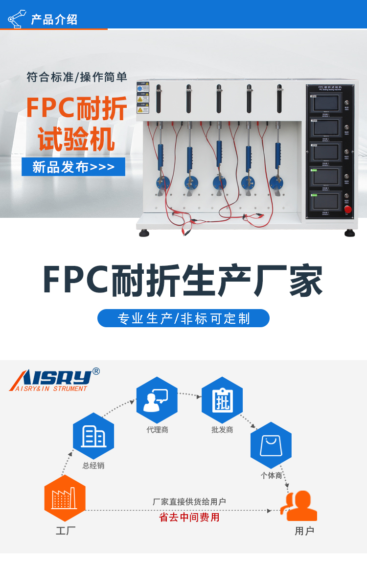 多工位FPC耐折试验机